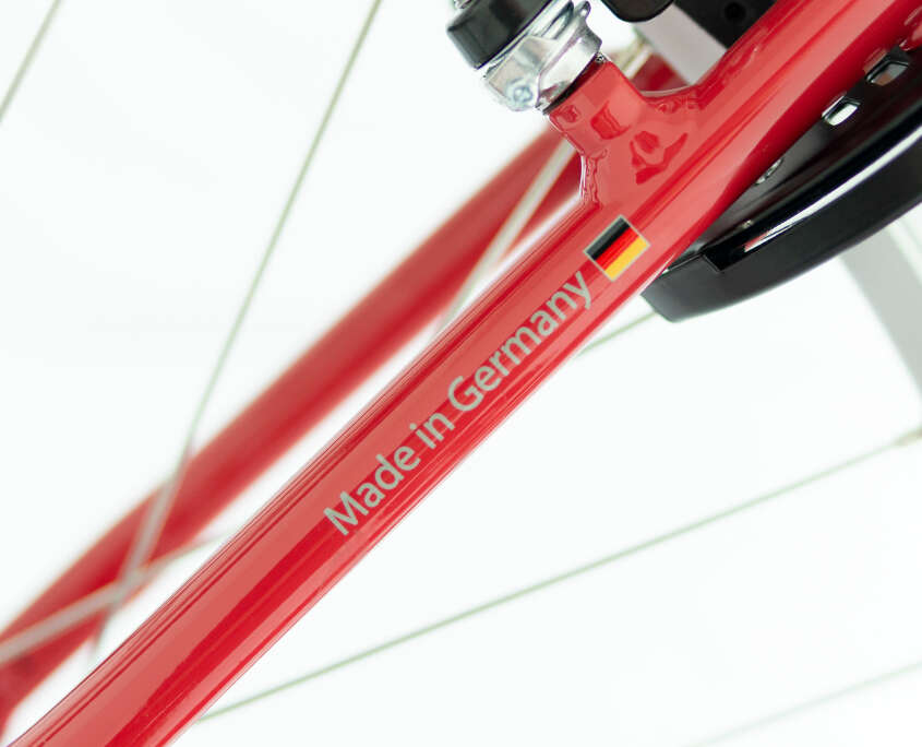 E-Bike Rot Detail Rahmen