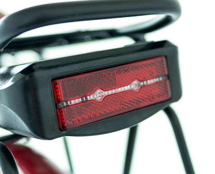 E-Bike Rot Detail Rücklicht